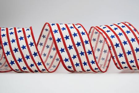 Stripes and American Stars Ribbon - Stripes and American Stars Ribbon